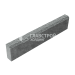 Бордюрный камень  БР 100.20.8, серый с мраморной крошкой