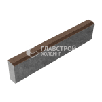 Бордюрный камень  БР 100.20.8, коричневый