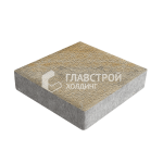 Тротуарная плитка Квадрат 20х20х6 см, особая серия на камне