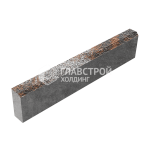 Бордюрный камень  БР 100.20.8, сомон с мраморной крошкой